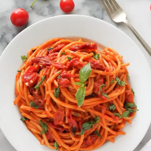 Jollof Spaghetti