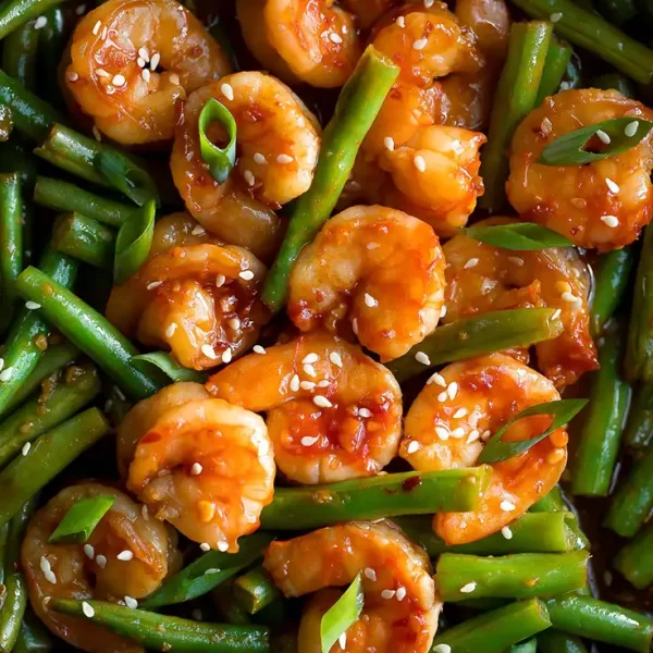 Shrimps in Green Chilli