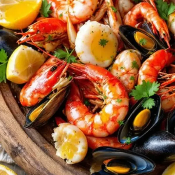 Seafood Medley - (Platter for 4)